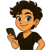 con el movil con el movil